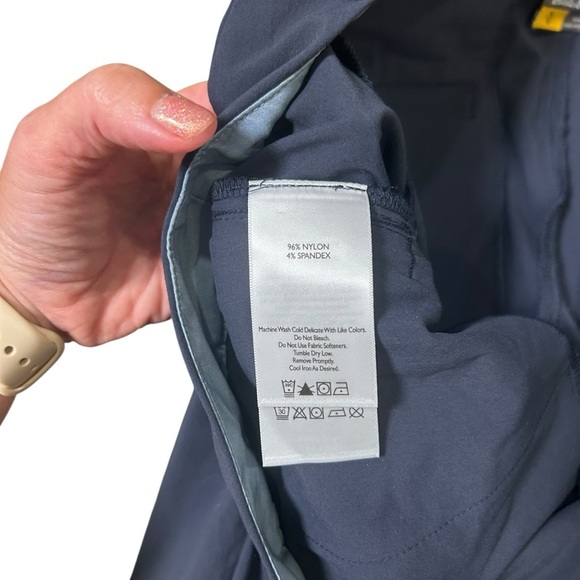 NWT Eddie Bauer women’s Travex nylon hiking pants size 16 outdoors flexion blue - Picture 5 of 8